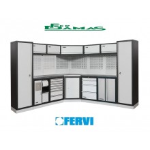 ARREDAMENTO MODULARE PER OFFICINA FERVI ART. A008L